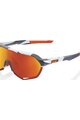 100% SPEEDLAB Cycling sunglasses - S2 - grey/white/red