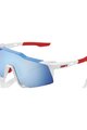 100% SPEEDLAB Cycling sunglasses - SPEEDCRAFT - TOTAL ENERGIES TEAM - white/red/blue