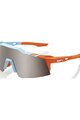 100% SPEEDLAB Cycling sunglasses - SPEEDCRAFT SL - light blue/orange/silver