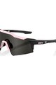 100% SPEEDLAB Cycling sunglasses - SPEEDCRAFT SL - pink/black