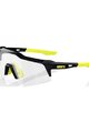 100% SPEEDLAB Cycling sunglasses - SPEEDCRAFT XS - yellow/black