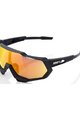 100% SPEEDLAB Cycling sunglasses - SPEEDTRAP - black/red