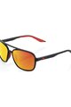 100% SPEEDLAB Cycling sunglasses - KASIA - red