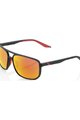 100% SPEEDLAB Cycling sunglasses - KONNOR - black/red