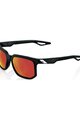 100% SPEEDLAB Cycling sunglasses - CENTRIC - black/red