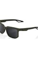 100% SPEEDLAB Cycling sunglasses - CENTRIC - green/black