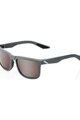 100% SPEEDLAB Cycling sunglasses - BLAKE - grey/silver