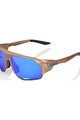 100% SPEEDLAB Cycling sunglasses - NORVIK™ - brown/blue