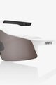 100% SPEEDLAB Cycling sunglasses - SPEEDCRAFT SL - white/silver