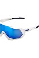 100% SPEEDLAB Cycling sunglasses - SPEEDTRAP - white/blue