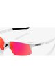 100% SPEEDLAB Cycling sunglasses - SPEEDCOUPE - white/purple