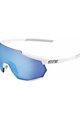 100% SPEEDLAB Cycling sunglasses - RACETRAP - white/blue