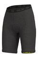 ALÉ Cycling shorts without bib - ENDURO PADDED LINER - black