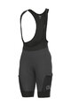 ALÉ Cycling bib shorts - GRAVEL STONES CARGO - grey