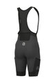 ALÉ Cycling bib shorts - GRAVEL STONES CARGO - grey