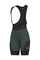 ALÉ Cycling bib shorts - OFF ROAD - GRAVEL STONES CARGO - green