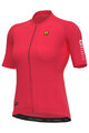 ALÉ Cycling short sleeve jersey - SILVER COOLING R-EV1 - red