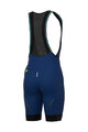 ALÉ Cycling bib shorts - K-TOUR KLIMATIK - blue