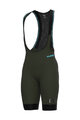 ALÉ Cycling bib shorts - K-TOUR KLIMATIK - green