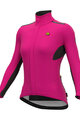 ALÉ Cycling thermal jacket - K-TORNADO 2.0 KLIMATIK - pink