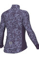 ALÉ Cycling winter long sleeve jersey - PAPILLON PR-R - purple