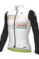 ALÉ Cycling winter long sleeve jersey - LOGO PR-S - white