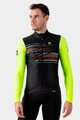 ALÉ Cycling winter long sleeve jersey - LOGO PR-S - black/yellow