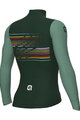 ALÉ Cycling winter long sleeve jersey - LOGO PR-S - green