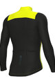 ALÉ Cycling thermal jacket - FONDO 2.0 PRAGMA - yellow/black