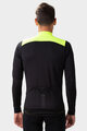 ALÉ Cycling thermal jacket - FONDO 2.0 PRAGMA - yellow/black