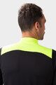 ALÉ Cycling thermal jacket - FONDO 2.0 PRAGMA - yellow/black