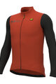 ALÉ Cycling winter long sleeve jersey - FONDO 2.0 SOLID - orange