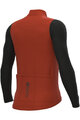 ALÉ Cycling winter long sleeve jersey - FONDO 2.0 SOLID - orange