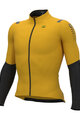 ALÉ Cycling winter long sleeve jersey - WARM RACE 2.0 R-EV1 - yellow