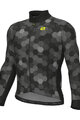 ALÉ Cycling thermal jacket - PLANET SOLID - black