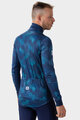 ALÉ Cycling thermal jacket - PLANET SOLID - blue