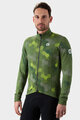 ALÉ Cycling thermal jacket - PLANET SOLID - green