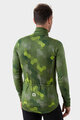 ALÉ Cycling thermal jacket - PLANET SOLID - green