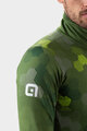 ALÉ Cycling thermal jacket - PLANET SOLID - green