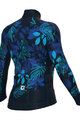 ALÉ Cycling winter long sleeve jersey - GREEN GARDEN PR-R - blue