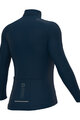 ALÉ Cycling winter long sleeve jersey - SOLID FONDO 2.0 - blue