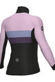 ALÉ Cycling winter long sleeve jersey - CHAOS OFF ROAD - GRAVEL - purple/black