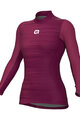 ALÉ Cycling long sleeve t-shirt - SHADE INTIMO - bordeaux