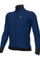 ALÉ Cycling winter long sleeve jersey - K-IDRO KLIMATIK - blue