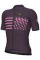 ALÉ Cycling short sleeve jersey - PR-E PLAY - purple