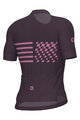 ALÉ Cycling short sleeve jersey - PR-E PLAY - purple