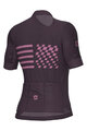 ALÉ Cycling short sleeve jersey - PR-E PLAY - purple