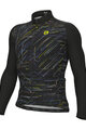 ALÉ Cycling winter long sleeve jersey - QUICK R-EV1 - black