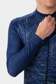 ALÉ Cycling winter long sleeve jersey - BYTE PRAGMA - blue