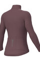 ALÉ Cycling thermal jacket - FONDO PLUS PRAGMA - purple